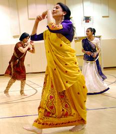 Indian Dance Class at the Costick Center