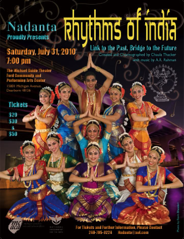 Nadanta proudly presents RHYTHMS OF INDIA